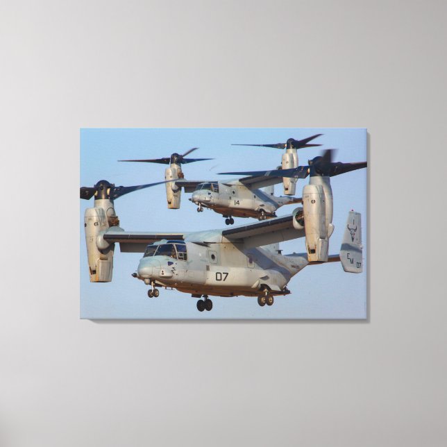 MV-22B OSPREY 24x36 Leinwanddruck (Vorderseite)