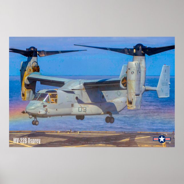 MV-22B OSPREY POSTER (Vorne)