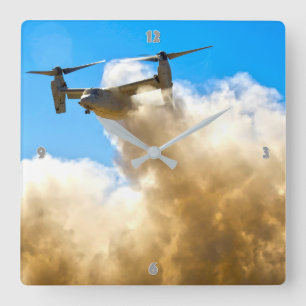 MV-22B OSPREY QUADRATISCHE WANDUHR