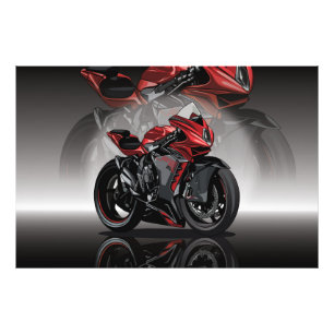 MV Agusta F3 with special background Fotodruck