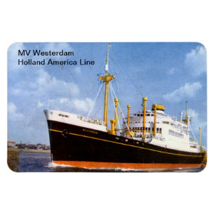 MV Westerdam, Holland America Line Magnet