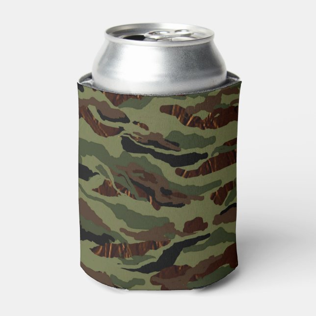 MVB Camouflage - Grünes Design Dosenkühler (Kanne Vorderseite)