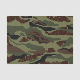 MVB Camouflage Muster Gewebe Seidenpapier