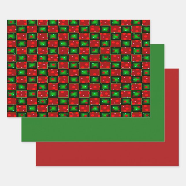 MVB Christmas Twinkle Starlight Design Geschenkpapier Set (Set)