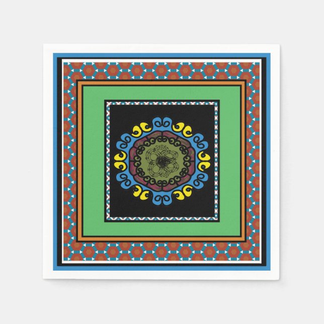 MVB - Mexikanischer Stolz-1-Design Serviette (Vorderseite)