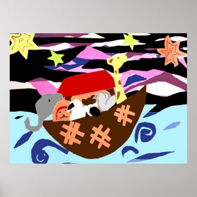 MVB Noah Ark Children's Poster (Vorne)