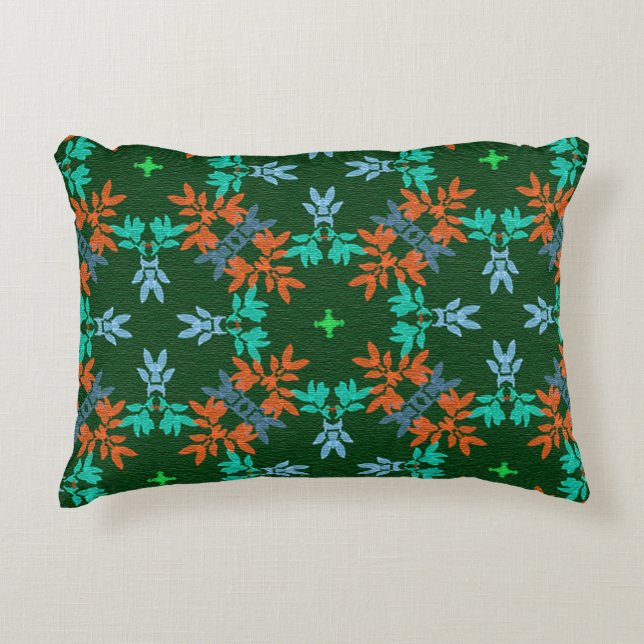 MVB Retro Foliage Style Dekokissen (Vorderseite)