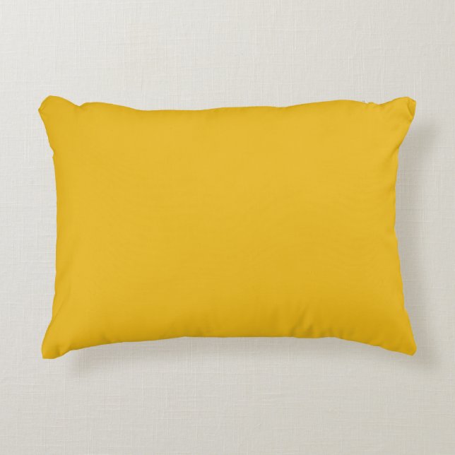 MVB Senf Yellow Dekokissen (Vorderseite)
