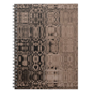 MVB Sepia-Imitat Glasverpackungspapier Notizblock