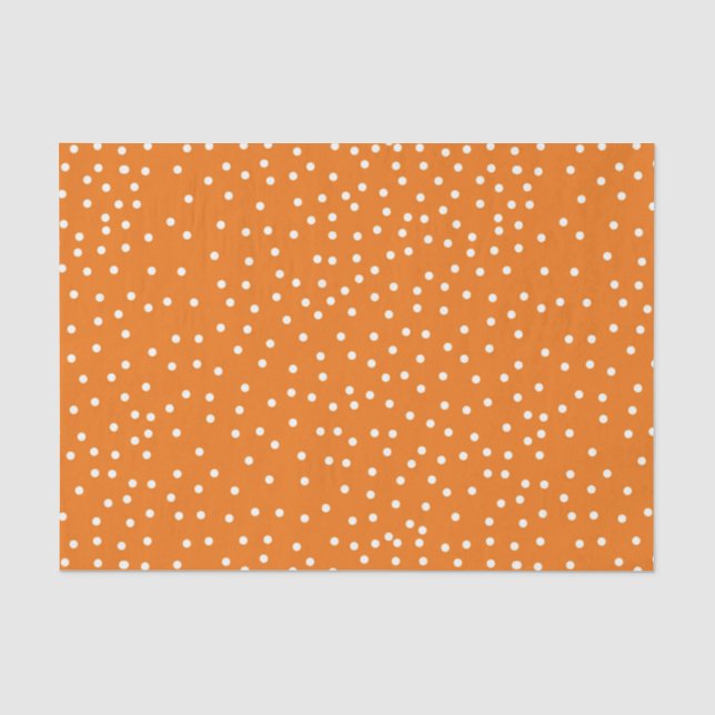 MVB Weißorange 10" x 15" Gewebepapier Seidenpapier (Vorderseite)