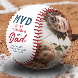 MVD der wertvollste Vater zwei Foto kundenspezifis Baseball