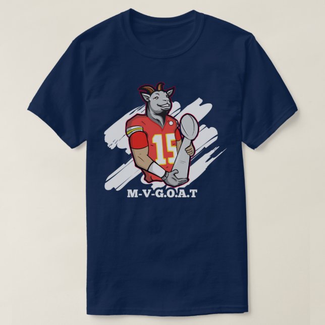 MVGOAT Mahomes MVP T-Shirt (Design vorne)