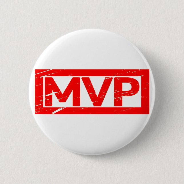 MVP-Briefmarke Button (Vorderseite)