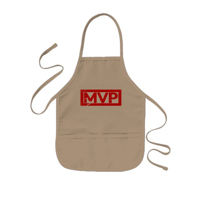 MVP-Briefmarke Kinderschürze (Vorne)
