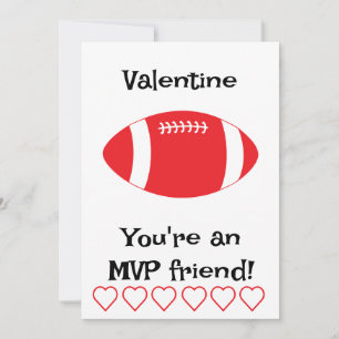 MVP Football Kids Classroom Holiday Card Feiertagskarte