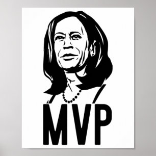 Mvp Madame Vizepräsident Kamala Harris Wahl Poster