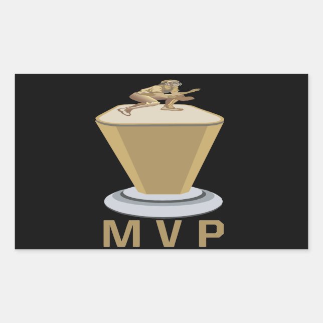 MVP RECHTECKIGER AUFKLEBER (Vorderseite)