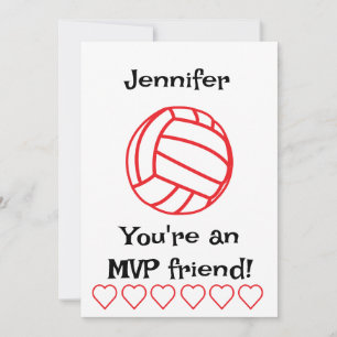 MVP Volleyball Kids Clubroom Holiday Card Feiertagskarte