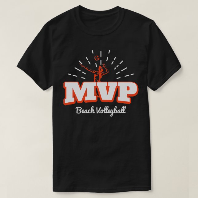 MVP Volleyball Player Classic TShirt (Design vorne)