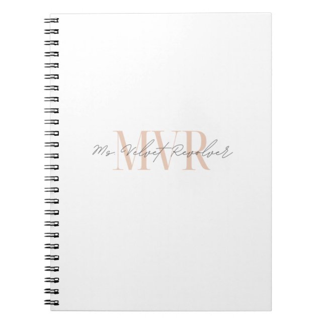 MVR SpiralNotebook Notizblock (Vorderseite)