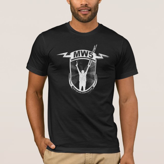 MW5 MIT Weiß - vordere Mitte T-Shirt (Vorderseite)
