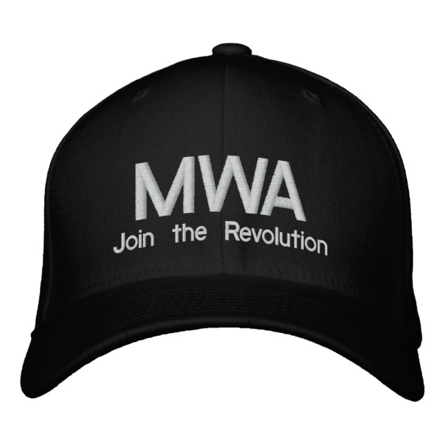 MWA-Hut Bestickte Kappe (Vorderseite)