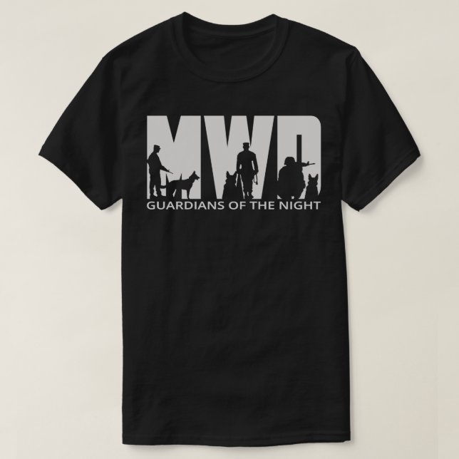 MWD-Wächter der Nacht T-Shirt (Design vorne)