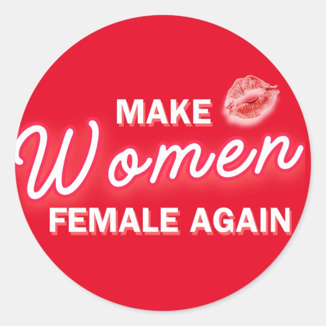 MWFA #4 RUNDER AUFKLEBER (Vorderseite)