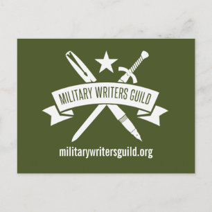 MWG-Logo-Postkarte, Olive Drab Postkarte