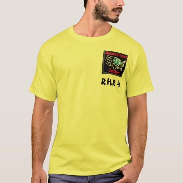 MWP GEÄCHTETE, RHR 4 T-Shirt (Vorderseite)