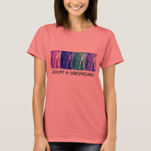 Mx4 design ADOPT A GREYHOUND Ringer Tee