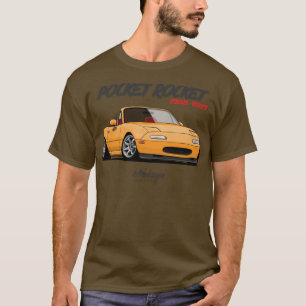MX5 Miata gelb T-Shirt