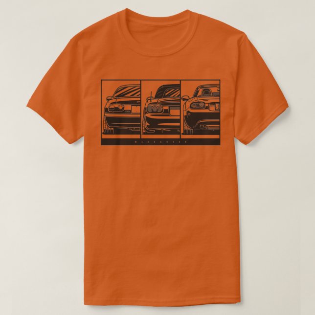 MX5 Miata GenerationsTShirt T-Shirt (Design vorne)