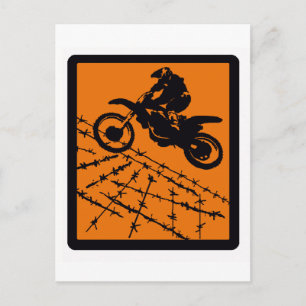 MX CLAY RIDING POSTKARTE