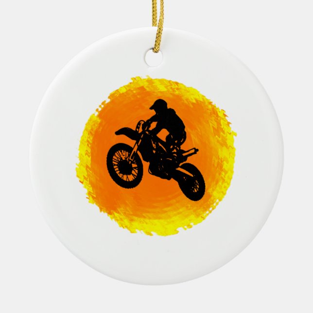 MX-FAHRT JETZT KERAMIK ORNAMENT (Vorne)