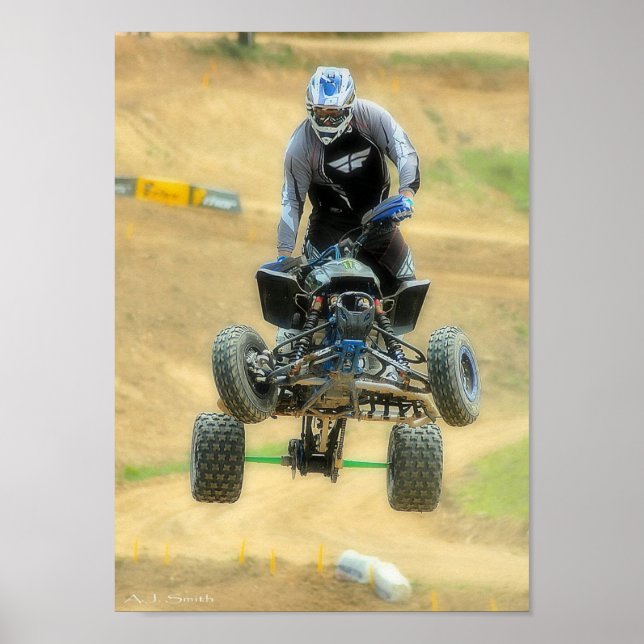 MX Quad Racing Poster (Vorne)