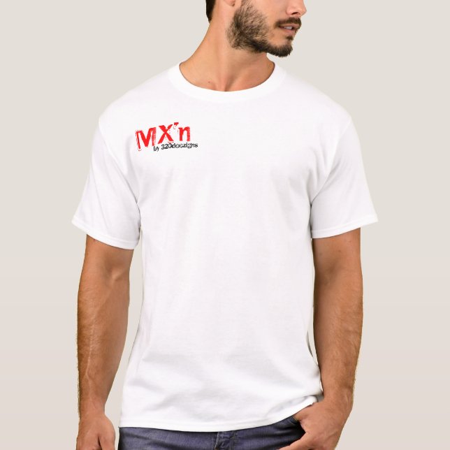 MX'n braap T-Stück im Rot T-Shirt (Vorderseite)