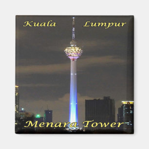 MY007 MENARA TOWER Kuala Lumpur, Malaysia, Asien, Magnet