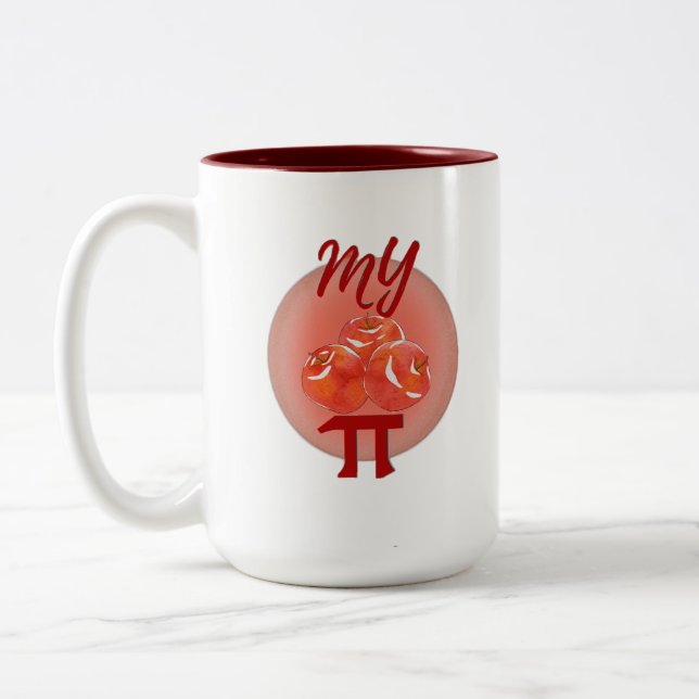 My apple pie zweifarbige tasse (Links)