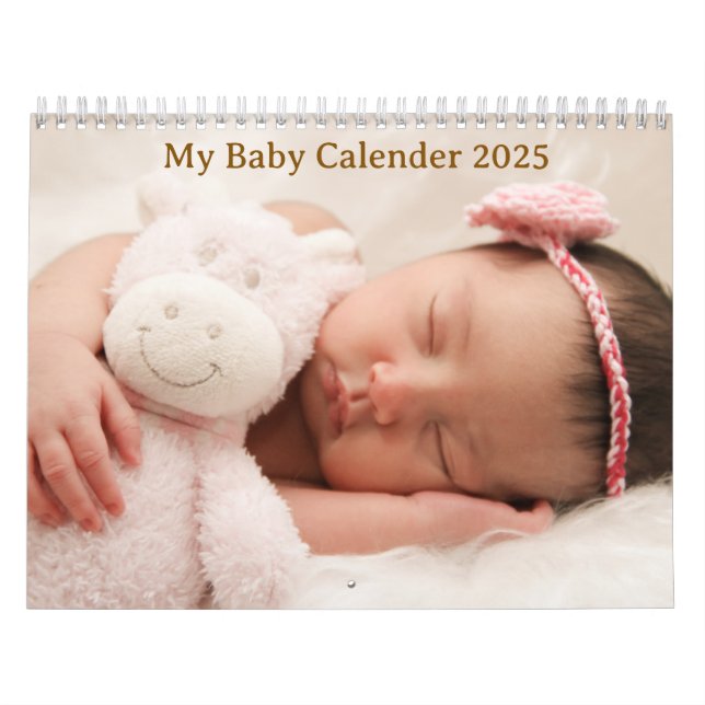 My Baby Calender 2025 Kalender (Titelbild)