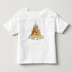 My Beach, My Sandcastle Kleinkind T-shirt