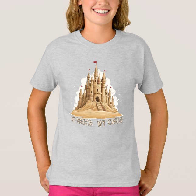 My Beach, My Sandcastle T-Shirt (Vorderseite)