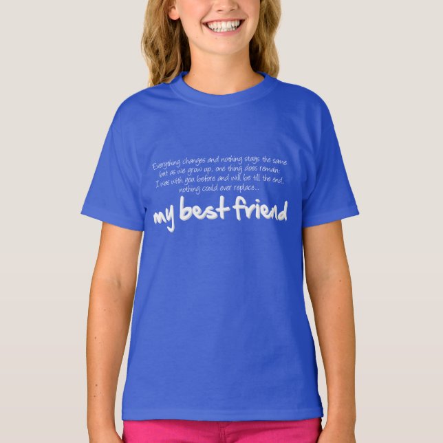 My best friend T-Shirt (Vorderseite)
