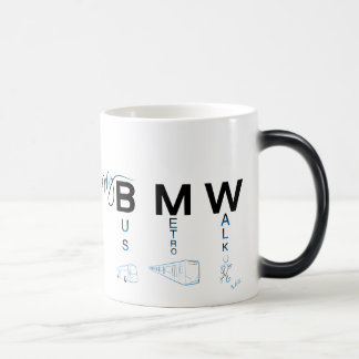 My BMW - Bus, U-Bahn, Walk Verwandlungstasse