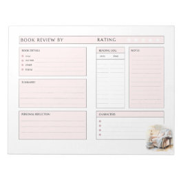 My Book Adventures 40 Seiten Notepad Notizblock