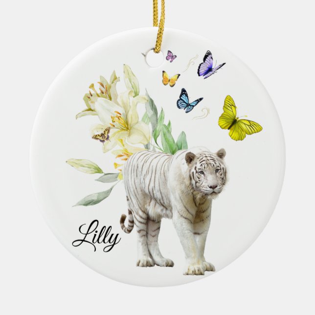 My Brave Butterfly Holiday Ornament  (Vorne)