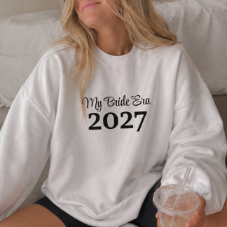My Bride Era 2027 Crewneck Pullover Sweatshirt