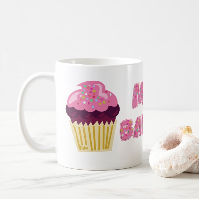My Cake Baking Fun Cooking Design Kaffeetasse (Mit Donut)