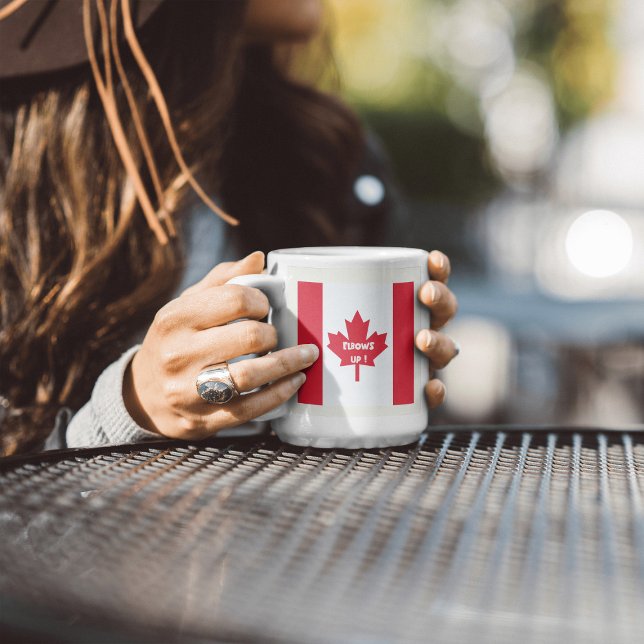 '' My Canada Elbows Up'' Kaffeetasse (Von Creator hochgeladen)
