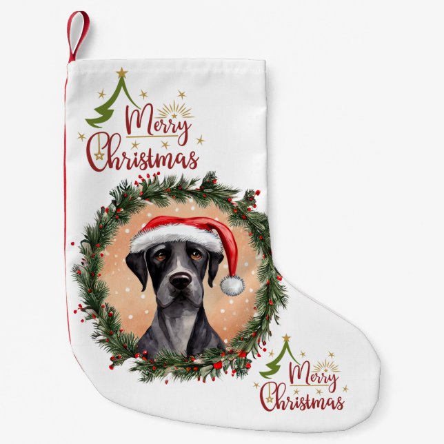 My Canine  Kleiner Weihnachtsstrumpf (Vorderseite)